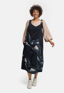 'Velisse' vestido peto – stretch de algodón, midi