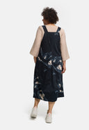 'Velisse' vestido peto – stretch de algodón, midi