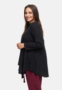 Loosely falling tunic made from hemp-cotton mix 'Elure'