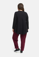 Loosely falling tunic made from hemp-cotton mix 'Elure'