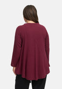 Loosely falling tunic made from hemp-cotton mix 'Elure'