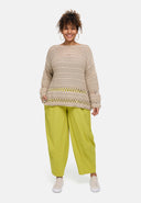 Camisola de Malha 'Cotture' – Toque Suave, Corte Elegante & Arejado