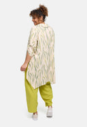 Tunika-bluzka 'Livia' – lekka, luźno dopasowana i artystycznie wzorzysta