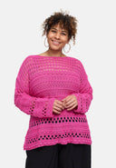 Koszulka dzianinowa 'Cotture' – Miękki w dotyku, stylowy krój i przewiewna