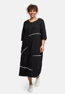 Sukienka midi 'Saria' – czysta, wygodna i naturalna