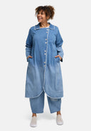 'Sky' Mantel – Premium Spijkerstof, Ombre-wassing & Rekbaar