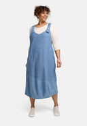 Sukienka na ramiączkach 'Mara' z dekoltem w serek, długość midi i codzienna elegancja