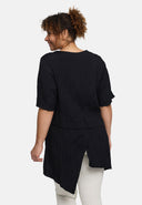 Tunika com Decote em V 'Crissa' – leve, casual e favorecedora