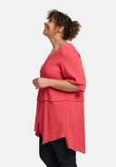 Tunika com Decote em V 'Crissa' – leve, casual e favorecedora