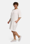 'Crissa' Kleid – plissiert, soft & figurschmeichelnd