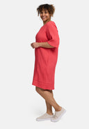 'Crissa' Kleid – plissiert, soft & figurschmeichelnd