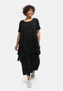 Vestido 'Zaya' – assimétrico, de queda suave & intemporalmente elegante