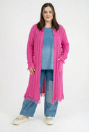 Długi kardigan 'Cotture' – Miękki w dotyku, stylowy krój i przewiewny