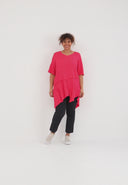 Tunika com Decote em V 'Crissa' – leve, casual e favorecedora