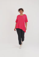 Tunika 'Crissa' – plisowana, lekka i nowocześnie asymetryczna